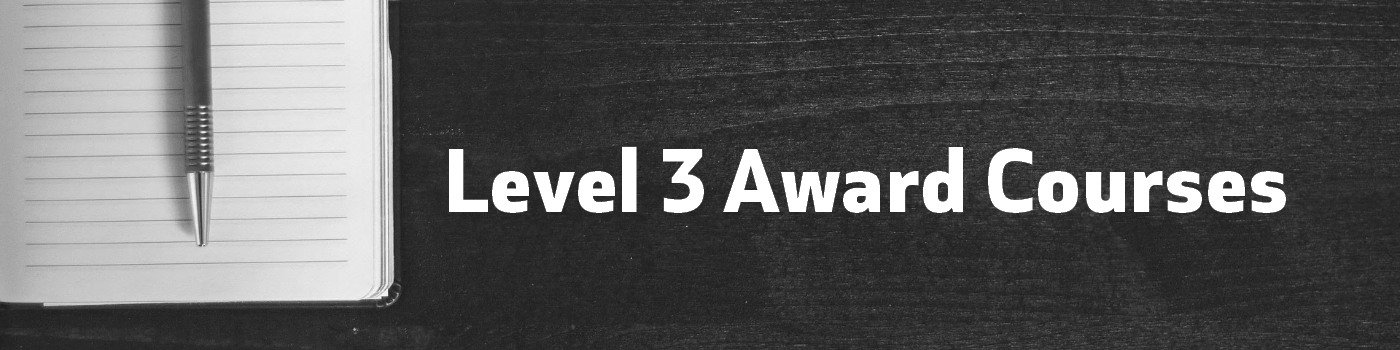 level 3 award courses