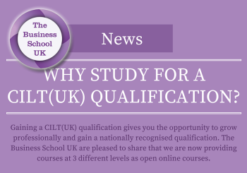 Why Study for a CILT(UK) Qualification?